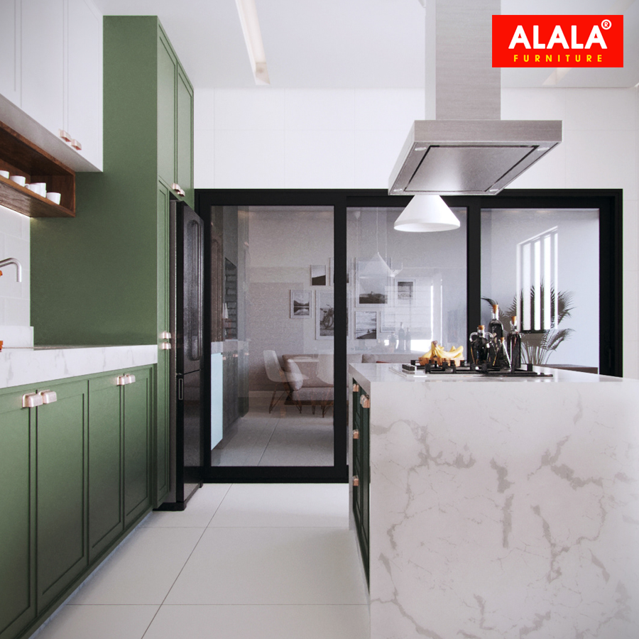 Tủ bếp ALALA533 cao cấp