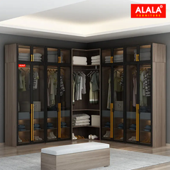 Tủ quần áo ALALA290 cánh kính