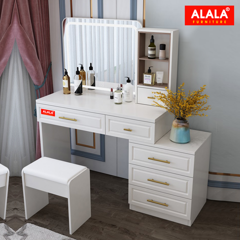 Bàn trang điểm ALALA814 + Ghế ngồi cao cấp