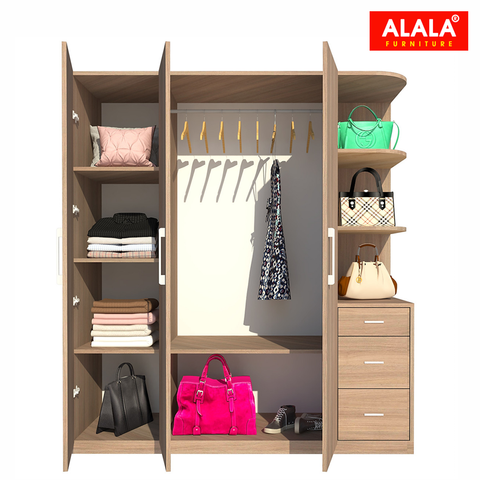 Tủ quần áo ALALA232 cao cấp