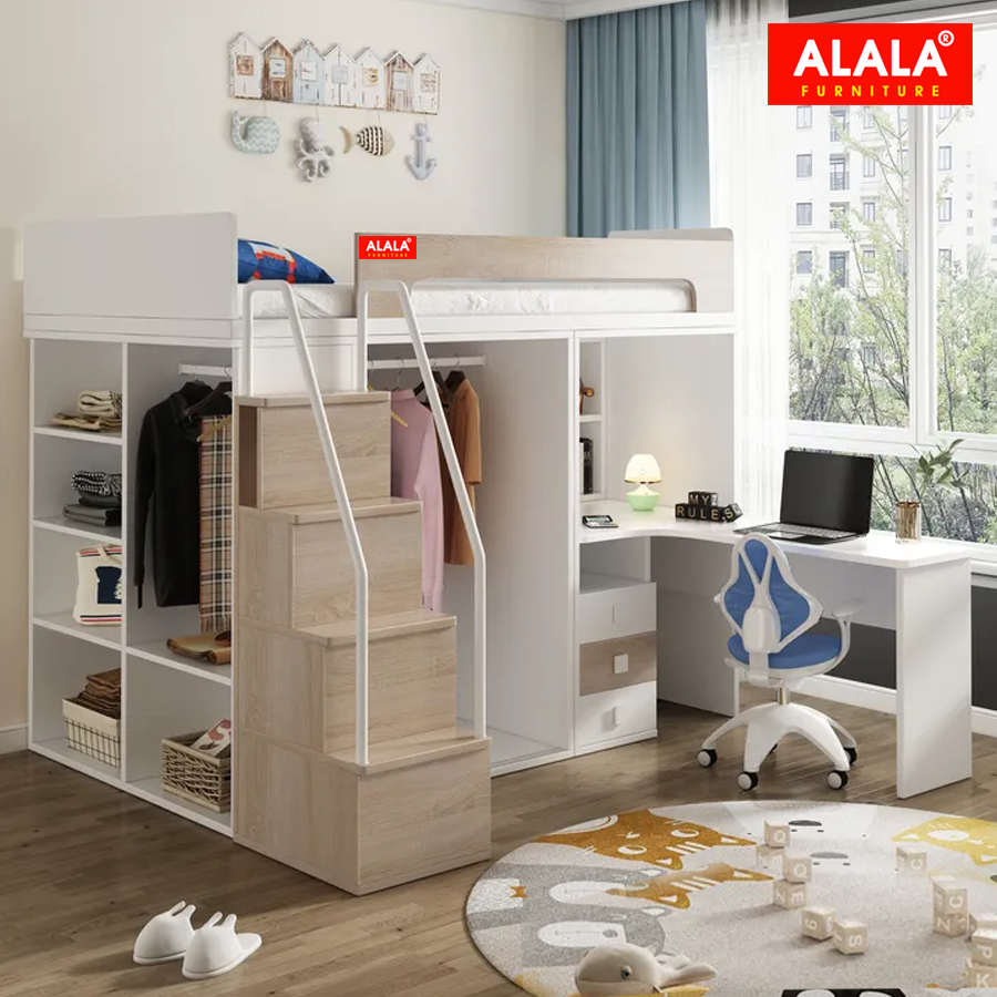 Giường tầng ALALA148 - 3 trong 1