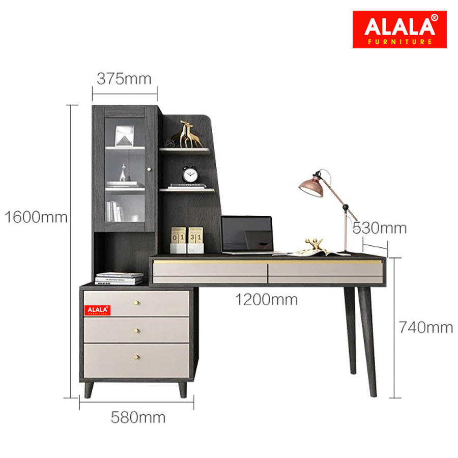 Bàn làm việc ALALA432 cao cấp