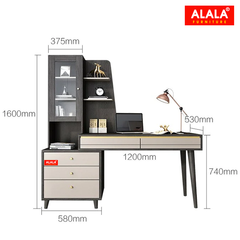 Bàn làm việc ALALA432 cao cấp