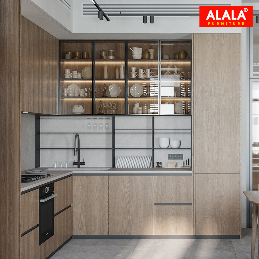 Tủ bếp ALALA518 cao cấp