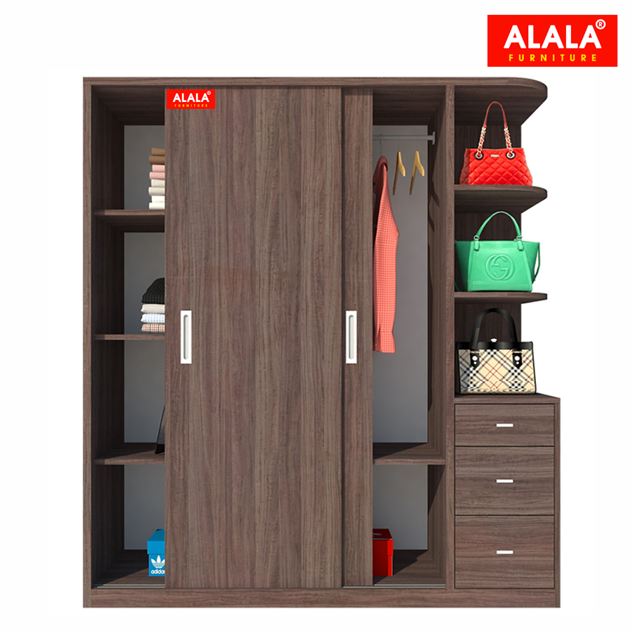 Tủ quần áo ALALA234 cao cấp