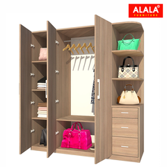 Tủ quần áo ALALA232 cao cấp