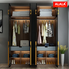 Tủ quần áo ALALA290 cánh kính