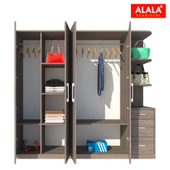 Tủ quần áo ALALA271 cao cấp