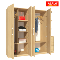 Tủ quần áo ALALA272 cao cấp
