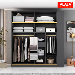 Tủ quần áo ALALA294 cánh kính