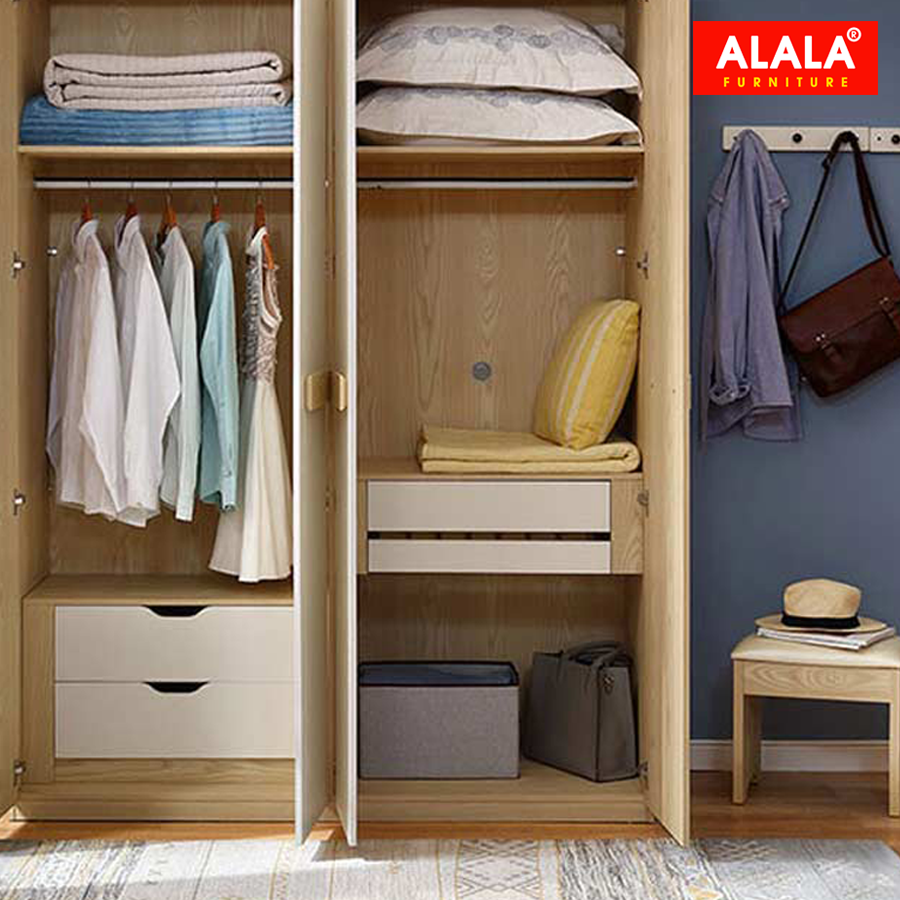 Tủ quần áo ALALA254 cao cấp