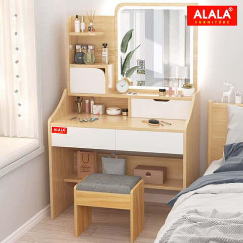 Bàn trang điểm ALALA805 + Ghế ngồi cao cấp