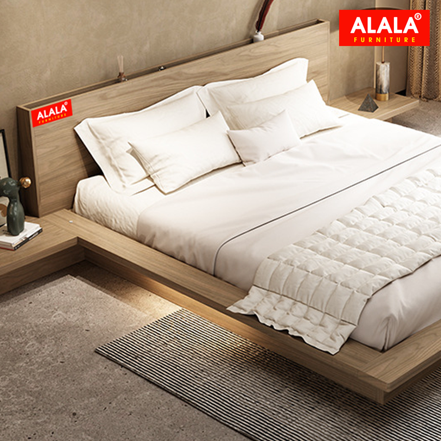 Giương ngủ ALALA83 + 2 Tủ đầu giường cao cấp