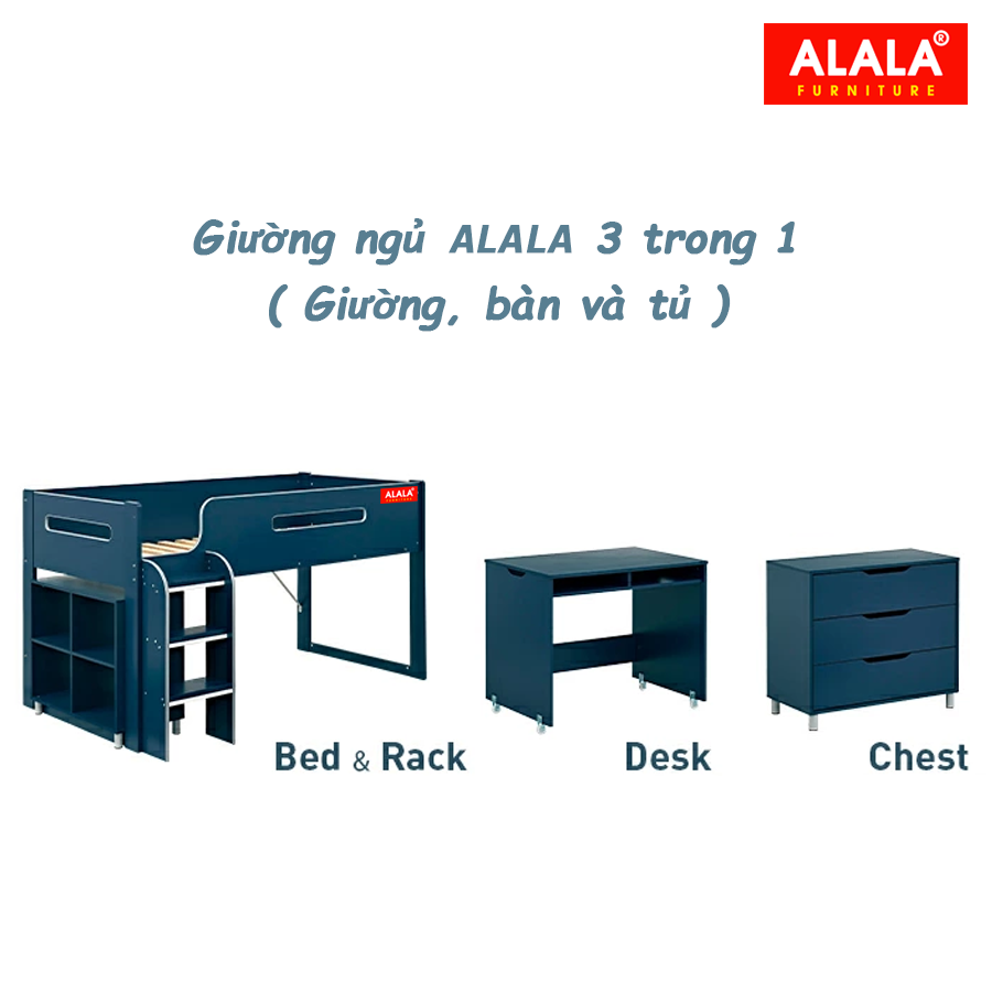 Giường tầng ALALA138 đa năng