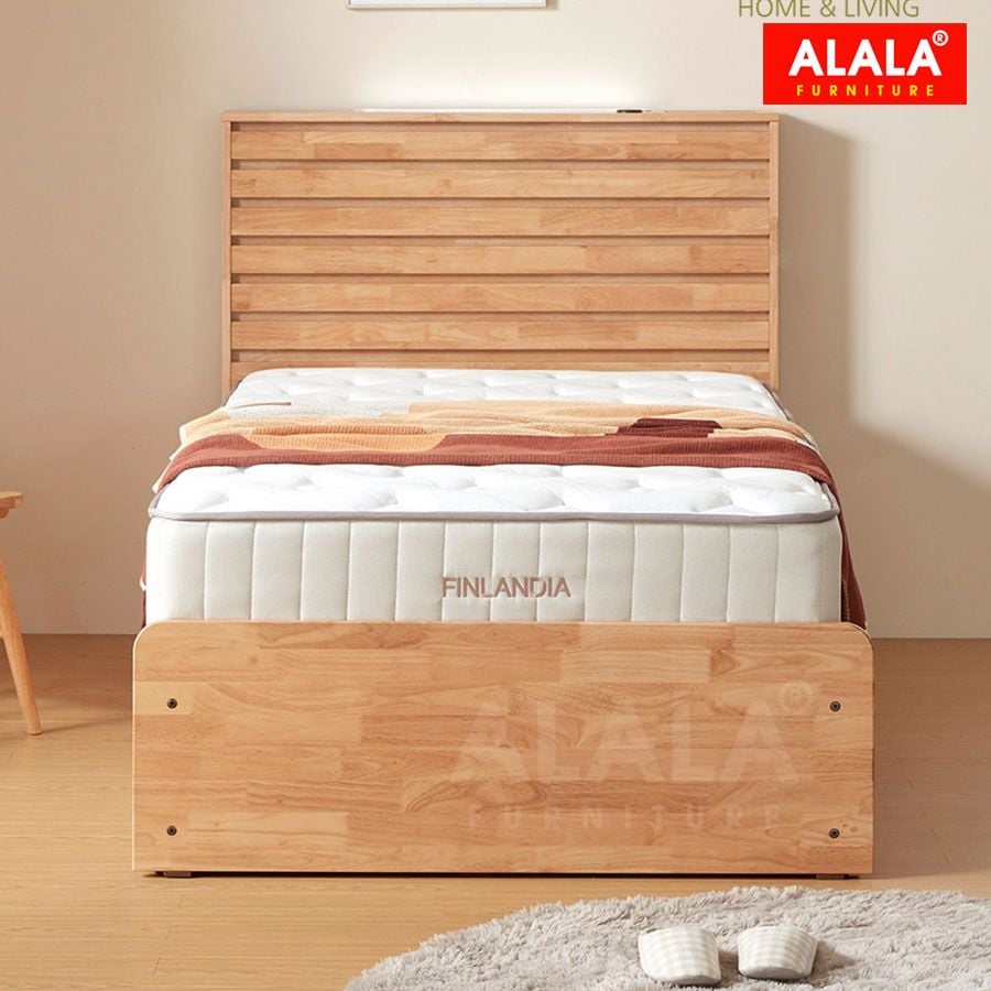 Giường ngủ gỗ tự nhiên A22