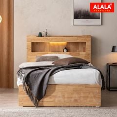 Giường ngủ gỗ tự nhiên A11