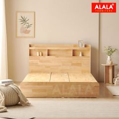 Giường ngủ gỗ tự nhiên A12