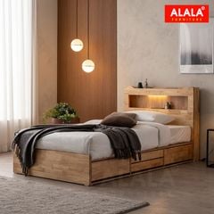 Giường ngủ gỗ tự nhiên A11