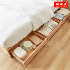 Giường ngủ gỗ tự nhiên A07