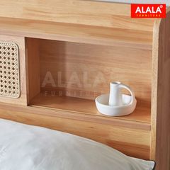 Giường ngủ gỗ tự nhiên A07