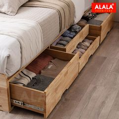 Giường ngủ gỗ tự nhiên A06