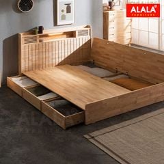 Giường ngủ gỗ tự nhiên A20