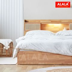 Giường ngủ gỗ tự nhiên A07