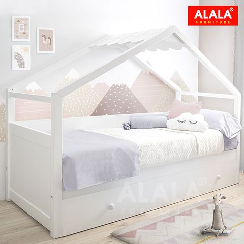 Giường ngủ cho bé hình ngôi nhà A108