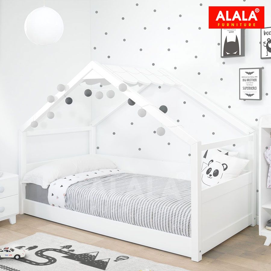 Giường ngủ cho bé hình ngôi nhà A114