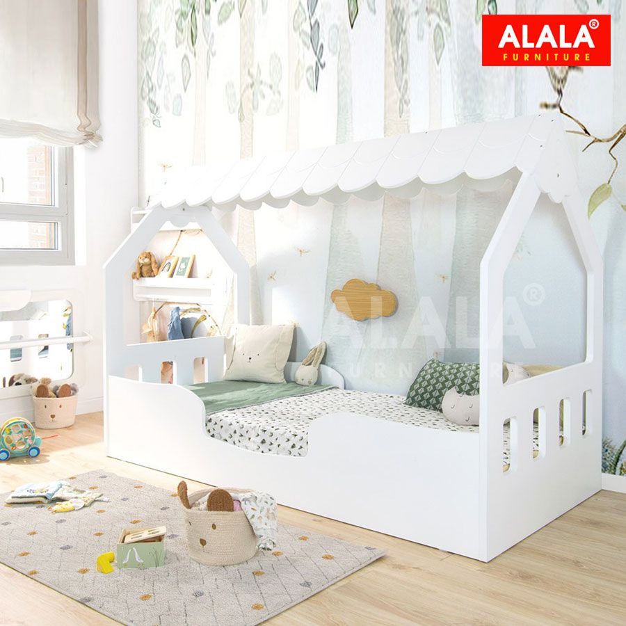 Giường ngủ cho bé hình ngôi nhà A110