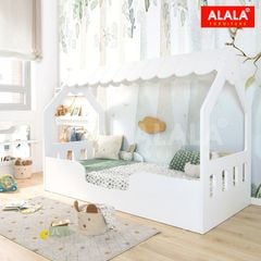 Giường ngủ cho bé hình ngôi nhà A110