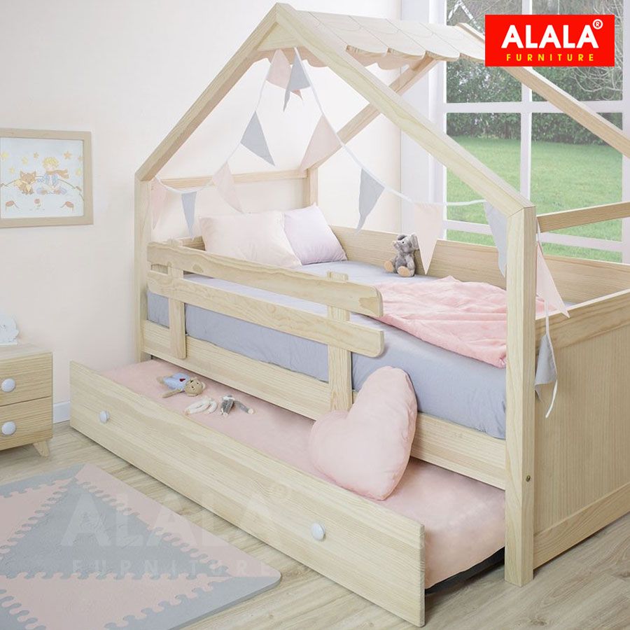 Giường ngủ cho bé hình ngôi nhà A112