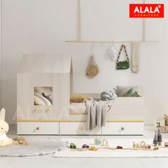 Giường ngủ ngôi nhà cho bé A126