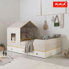 Giường ngủ ngôi nhà cho bé A126