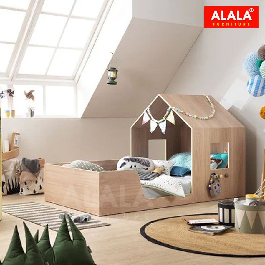 Giường ngủ ngôi nhà cho bé A125