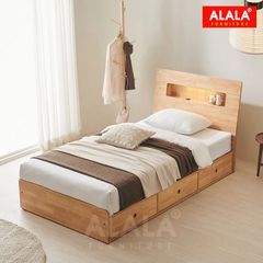 Giường ngủ gỗ tự nhiên A19