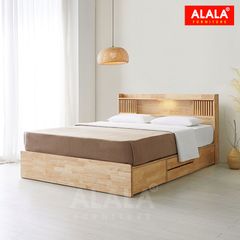 Giường ngủ gỗ tự nhiên A10