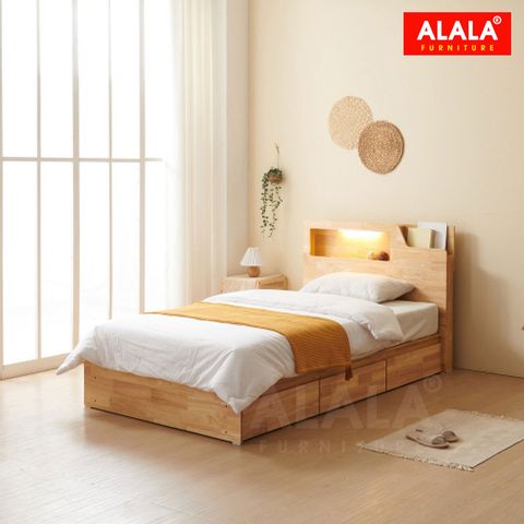 Giường ngủ gỗ tự nhiên A14