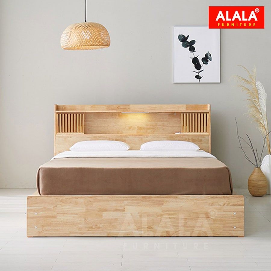 Giường ngủ gỗ tự nhiên A10