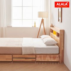 Giường ngủ gỗ tự nhiên A13