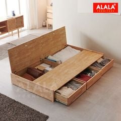 Giường ngủ gỗ tự nhiên A09