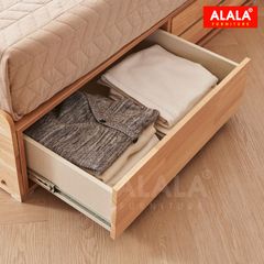 Giường ngủ gỗ tự nhiên A13