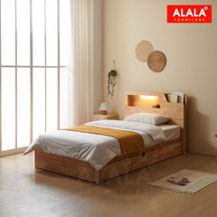 Giường ngủ gỗ tự nhiên A14