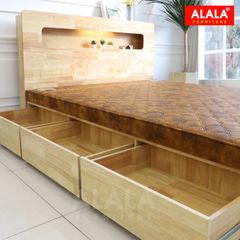 Giường ngủ gỗ tự nhiên A18