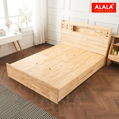 Giường ngủ gỗ tự nhiên A08