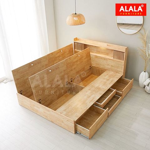 Giường ngủ gỗ tự nhiên A10