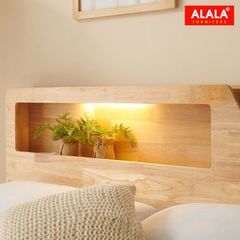 Giường ngủ gỗ tự nhiên A14