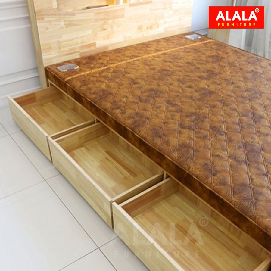 Giường ngủ gỗ tự nhiên A18