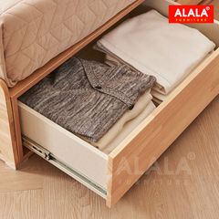 Giường ngủ gỗ tự nhiên A16