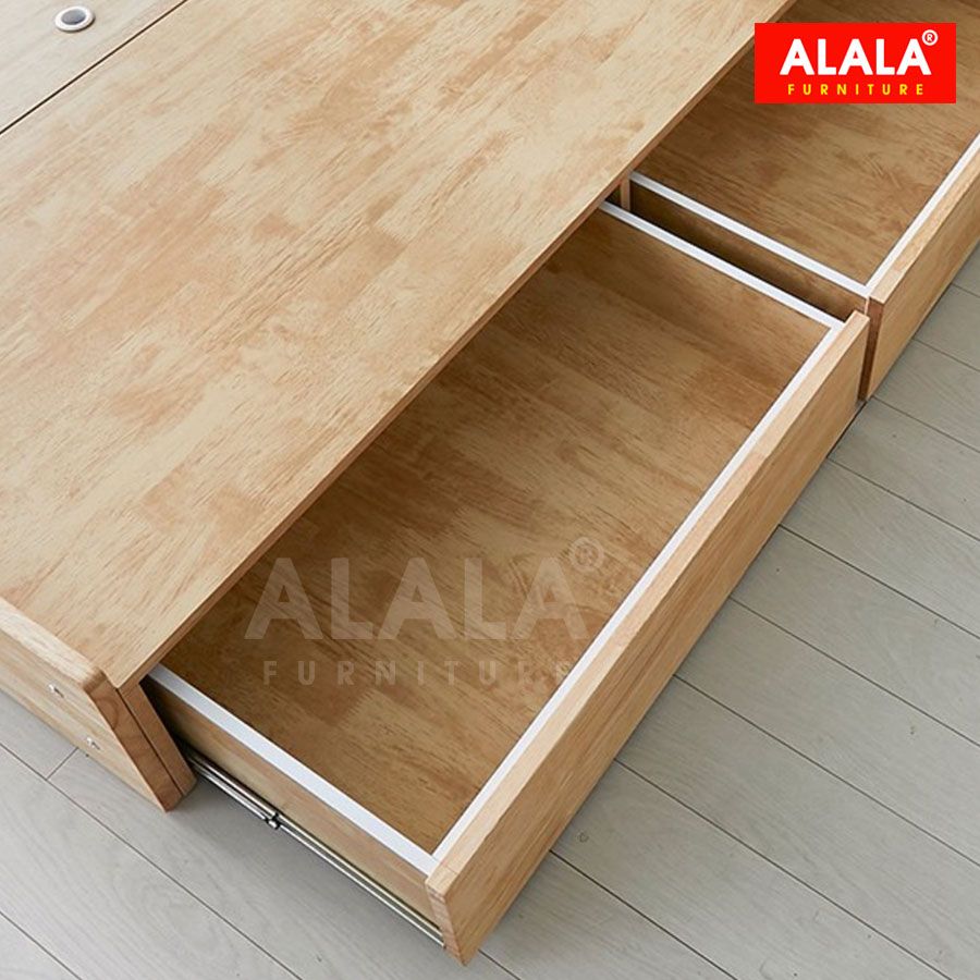 Giường ngủ gỗ tự nhiên A09